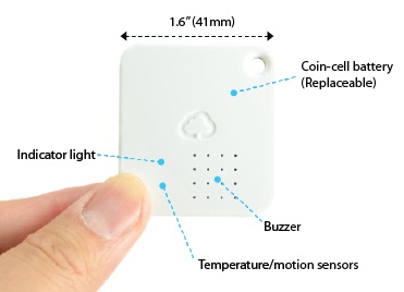 wirelesstag tag monitorización de temperatura y humedad